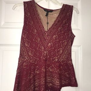 Asymmetrical BCBG Maxazria tank top